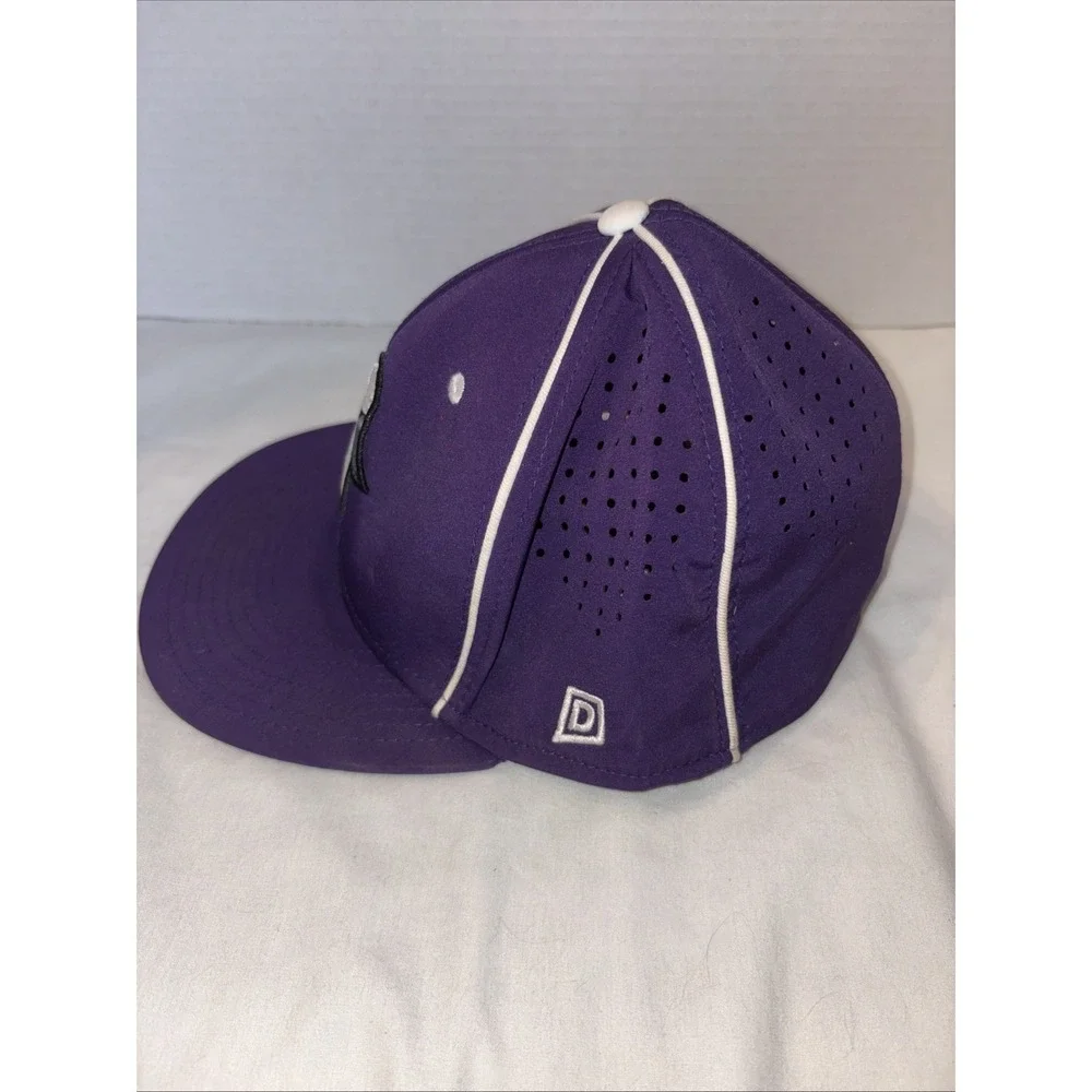 Seattle Kraken NHL‎ Hockey Baseball Hat, Purple White Size M-L A – Flex
